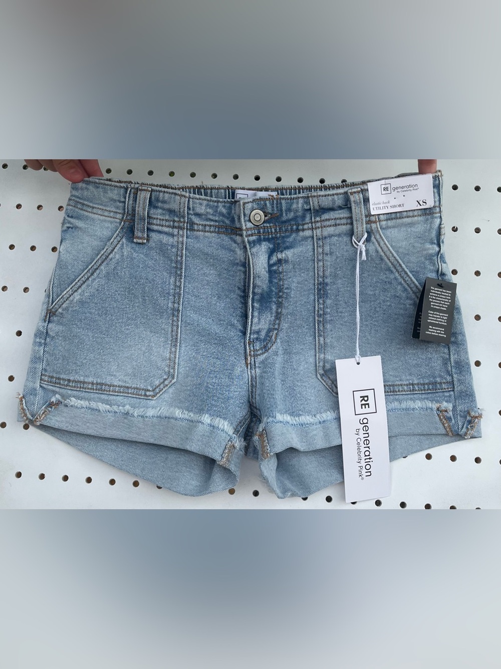 Light Blue Denim Women’s Shorts
